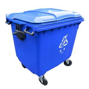 Çöp kutusu büyük boy plastik çöp kutusu 1100 litre çöp tenekesi rekabetçi fiyat <span class=keywords><strong>1100L</strong></span> açık depolama kova haddeleme kapak tipi - Product Image 5