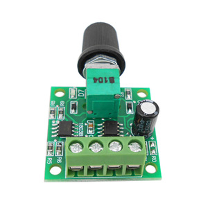 Miniatur-PWM-Drehzahl regler Gleichstrom motor 0 ~ 100% einstellbarer Antriebs modul eingang 2A DC 1,8-12V