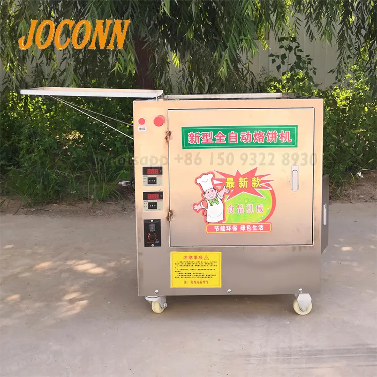 Máquina multifuncional para hacer pan naan, máquina automática para hornear pan de Naan, hielera india naan