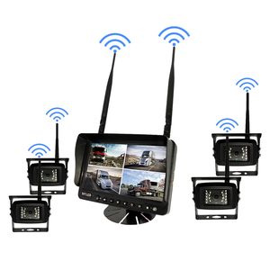 ISO Factory <strong>Wireless</strong> Rear View Back up <strong>Camera</strong> Waterproof 18IR Night Vision <strong>System</strong> and 7&quot; Monitor for <strong>RV</strong> Truck Bus Trailer - Product Image 1