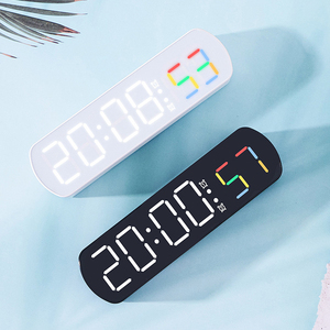 Vendita calda di plastica Timer da tavolo sveglia data temperatura salto secondi Display LED orologi digitali per ufficio - Product Image 2