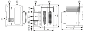VENTA-CALIENTE-DELTA PLC (controlador lógico programable) Lógica DE CONTROL DE AS228T-A