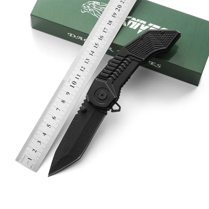 Hot Ngoài Trời 420 Dao Thép Không Gỉ Với Tay Cầm Nhôm/Nhà Máy Survival Pocket Knife