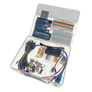 Offizielle Version Starter Kit für Arduino UNO R3 STEM Kit LEDs Elektrisches Lernkit Kompatibel mit Arduino IDE Tutorial