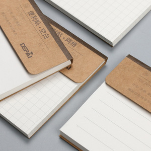 Simple Blank Horizontal Line <strong>Notepad</strong> Ins Style Student Message Grid Note Note Ready for Sale - Product Image 5