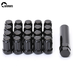 20 Cái Đen <span class=keywords><strong>Lug</strong></span> Nut 12X1.5 6 Spline Wheel Nut - Product Image 2
