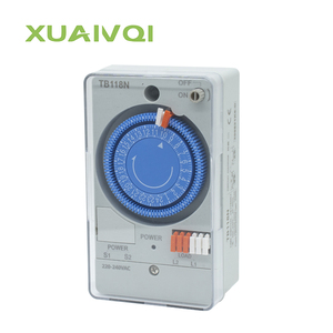 XQ-S-10 24 ore automatico Timer meccanico relè 50Hz controllo del tempo interruttore con 16A Max. Corrente e 240V Max. Tensione - Product Image 2