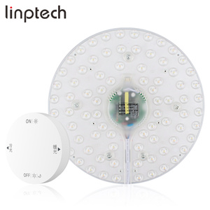 Linptech LED Light Panel Kit 44W Smart Frameless 2.4g Big Round Led Two Color Panel Light High Quality with Remote <strong>Control</strong> - Product Image 1