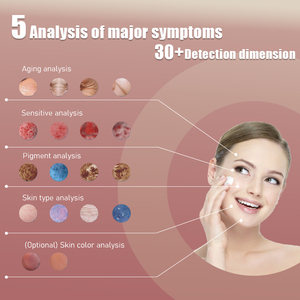 2025 Neuester verbesserter Software-Algorithmus 30 Indikatoren Plan B AI Gesichtshaut analyze gerät Gesichts scanner Haut analyze gerät - Product Image 5