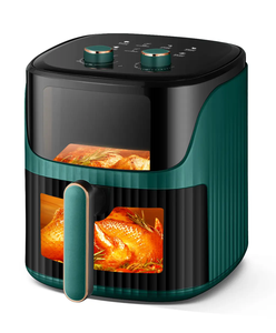Multi-functional <strong>Digital</strong> Touch Screen Easy Clean Nonstick Basket <strong>Timer</strong> &amp; <strong>Temperature</strong> <strong>Controls</strong> Air Fryer - Product Image 2