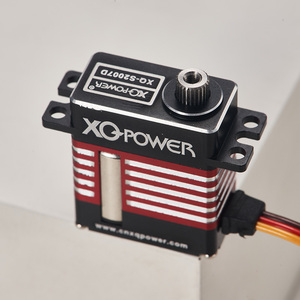 20G Mini dijital Servo tam Metal dişli mikro RC servolar Motor kiti ile 25T Servo boynuz için 1/18 1/16 1/14 RC araba modeli tekne - Product Image 2