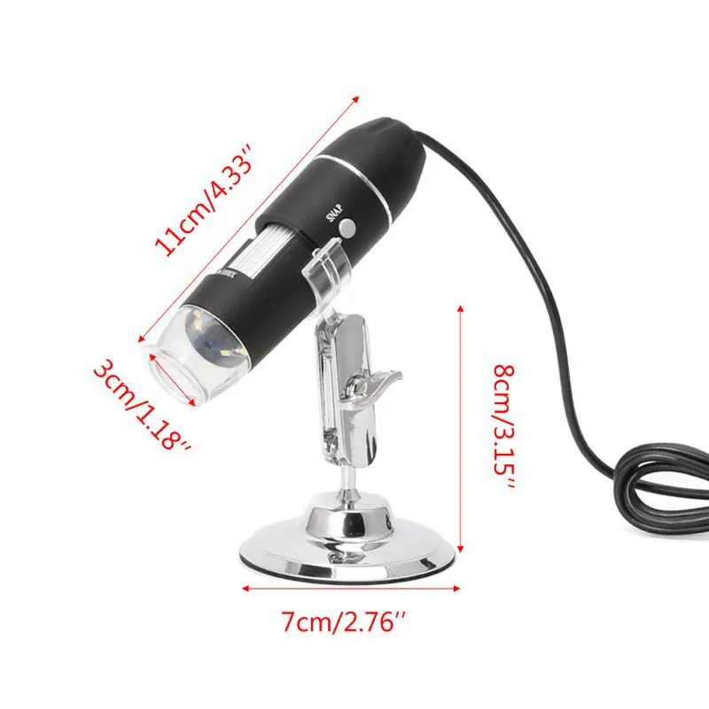Reparación de operaciones electrónicas de bolsillo microscopio USB Cámara microscopio digital usb portátil