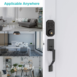 Cerradura de puerta inteligente sin llave de alta seguridad RSH, teclado electrónico Digital, códigos de usuario para puerta de aluminio y vidrio, opción de almacenamiento de datos en la nube - Product Image 4