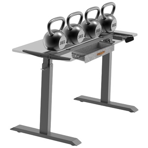 Adjustable Height Home Office Study Electric <strong>Desk</strong> <strong>Stable</strong> Base Multi-Functional Metal <strong>Computer</strong> <strong>Desk</strong> Single Motor Extendable - Product Image 6