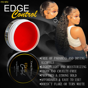 Özel etiket 24H güçlü tutun kenar kontrolü saç vaksı stil tüm saç için hiçbir beyaz uzun ömürlü parlaklık - Product Image 4