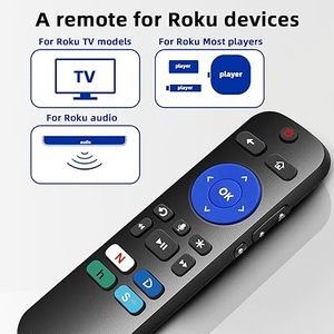 Голосовой универсальный пульт дистанционного управления для Roku Stick Remote Замена для проигрывателей Roku Streaming Sticks аудио и телевизоры - Product Image 3