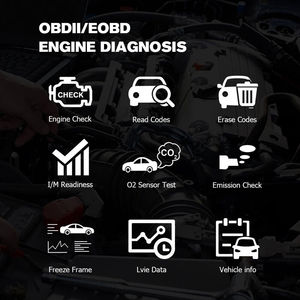 2.4in. Ekran otomotiv OBD2 tarayıcı araba kontrol motor arıza kodu okuyucu teşhis aracı - Product Image 5