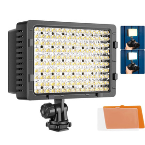 NEEWER 160 LED CN-160 dim Ultra yüksek güç paneli dijital kamera/kamera Video ışık LED ışık dijital SLR kameralar için - Product Image 1