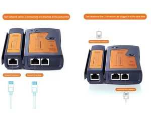 Herramientas de prueba de red caliente Probador de inspección de cable LAN RJ45 para herramientas de probador de cable de red de cable LAN - Product Image 6