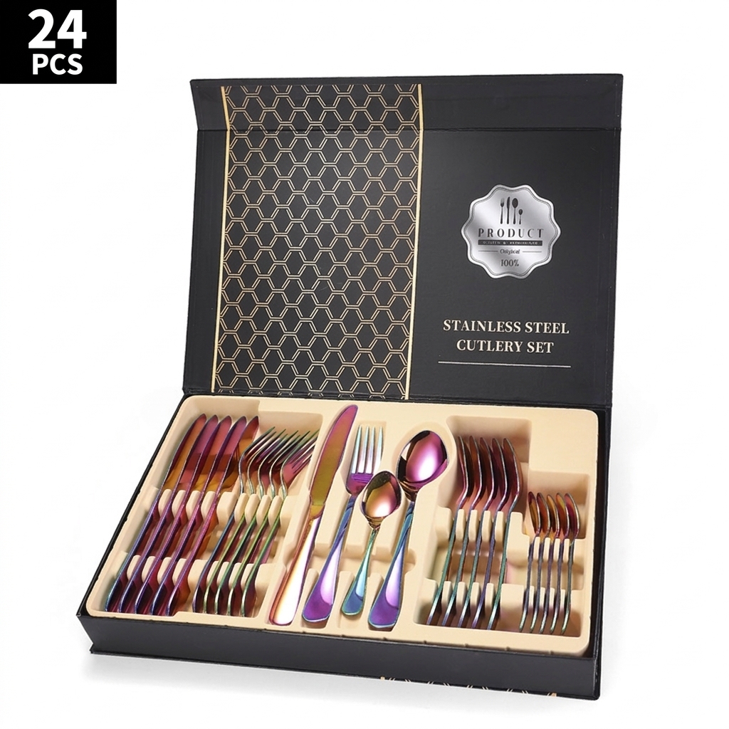 Colorful 24pcs, Flip Box