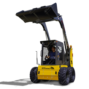 OJ65-W追跡車両ミニローダー50hp 75hp 100hp OJ65-C山東スキッドステアブラシ芝刈り機スキッドローダー - Product Image 5