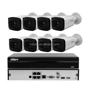 大华4mp 8mp 4ch 8CH POE闭路电视摄像机H.265 2k 4k 8通道Ai智能高清Ip POE摄像机Nvr套件家庭安全闭路电视摄像机系统 - Product Image 1