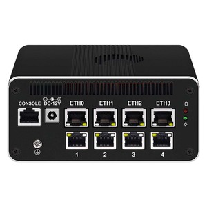 Netzwerkserver i5 1235U 8* 2.5G Nic HD DP-Konsole TF-Karte pfSense Firewall Netzwerkanlage Mini-Industrial-PC - Product Image 1