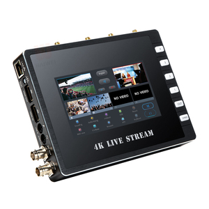 K21 3 Sim card Bonding Router 4G WIFI LAN HDMI SDI H.265 H264 4K Video Switcher Mixer Encoder Decoder RTMP RTMPS SRT - Product Image 2