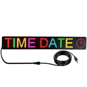 P3.75 RGB гибкий светодиодный дисплей с подсветкой прокрутка светодиодная доска сообщений мягкая панель приложение программируемый гибкий светодиодный экран - Product Image 4