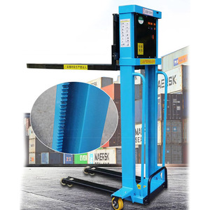 宝特工厂价格叉车手动液压机械升降器迷你堆垛机 - Product Image 1