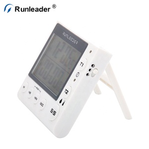 Umidità di temperatura Meter Clock Per Stanza Del Bambino Palestra Entro Cicalino di Allarme Timer Da Cucina - Product Image 2
