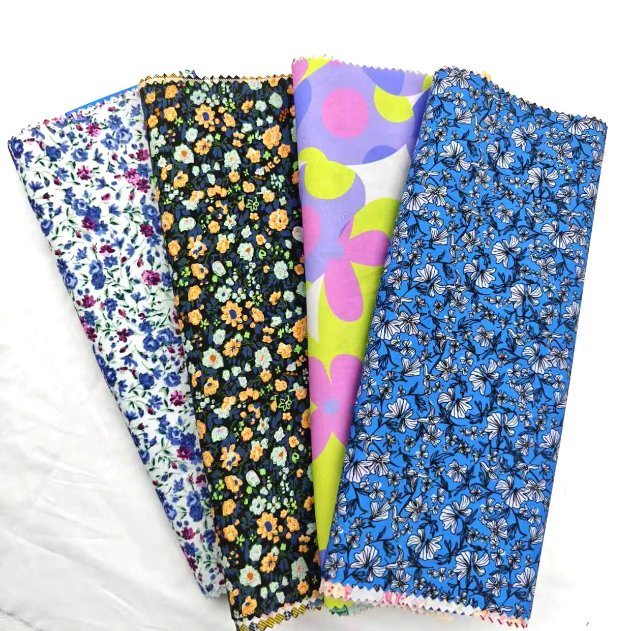 Цифровые Цветы Хлопок печатная швейная одежда DIY Handmade Поплин Ткань
