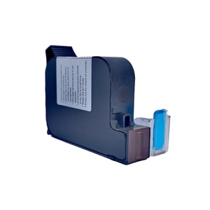 Impresora de inyección de tinta lineal Cartuchos de tinta invisible a base de solvente Impresora de inyección de tinta inteligente Cartuchos de tinta Imprimir número de lote Marcado de Fecha - Product Image 1