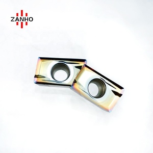 ZANHO数控机床硬质合金刀片APKT1604PDER H2/M2/MA3/MA铝制车床刀具，带DLC涂层 - Product Image 1