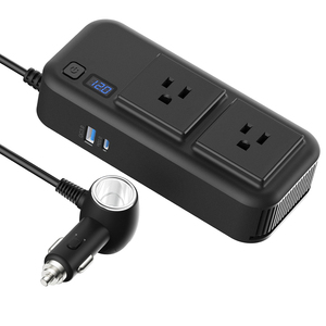 Entrada de fábrica 12V 200W inversor CC a salida de CA 220V convertidor de potencia aparato cargador de coche inversor de corriente