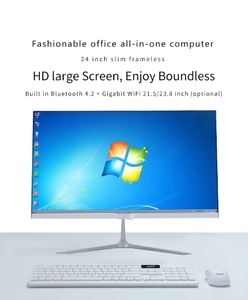 24 inç Intel I5-3320 işlemci hepsi bir arada bilgisayar Ultra ince yüksek çözünürlüklü hepsi bir arada bilgisayar AIO bilgisayar - Product Image 2