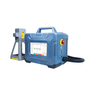 Portátil Handheld Gravura Barcode <span class=keywords><strong>HS</strong></span> <span class=keywords><strong>Code</strong></span> Logo Fibra Laser Marcação Máquina para Pneus Madeira Metal
