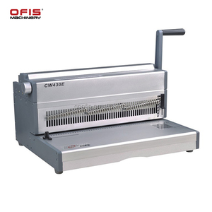 S450 Điện 2in1 Heavy Duty Lỗ Punch Và Cuốn Sách Dây Ràng Buộc Máy Molds Dễ Dàng Để Thay Đổi - Product Image 2
