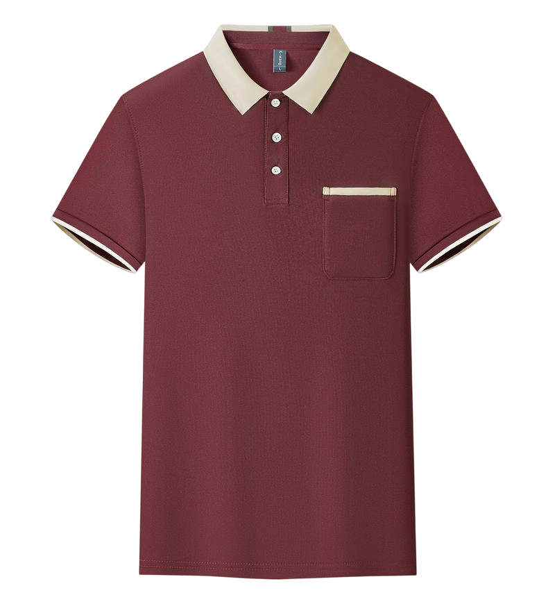 wine red+beige