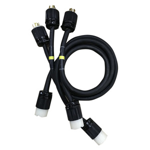 ツイストロック付きL21-30延長電源ケーブルL21-30PプラグからL21-30Rコネクタ電気機器用電源ケーブル