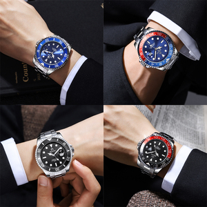 Wholesale Luxury Chronograph Quartz Wrist <strong>Watches</strong> Waterproof <strong>Watch</strong> For Men - Product Image 5
