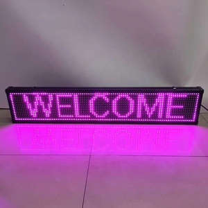 Cartello programmabile pubblicità P10 Display a LED scheda a colori ad alta risoluzione Display a scorrimento a LED - Product Image 5