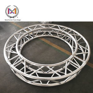 Ngoài trời trong nhà di động nhôm DJ giàn di động buổi hòa nhạc sân khấu ROTARY chiếu sáng giàn tam giác vuông cho mái giàn đứng sử dụng - Product Image 5