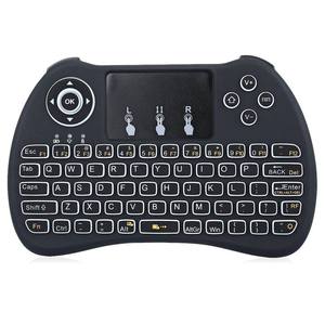 Miniteclado inalámbrico H9, batería de litio integrada con receptor inalámbrico, teclado y ratón, combo de control remoto