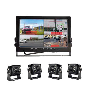 10.1-inch IPS màn hình 4-kênh AHD <span class=keywords><strong>DVR</strong></span> Màn hình 12V 24V 36V 2CH máy ảnh đảo ngược máy ảnh tầm nhìn ban đêm điểm mù hệ thống phát hiện - Product Image 1