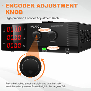 NICE-Power ซัพพลาย R-SPPS6030 60V 30A 1800W DC ปรับได้ม้านั่งทดลองการควบคุมพลังงานซ่อมแซมตั้งโปรแกรมได้ - Product Image 4