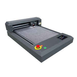 Küçük boy çift kafa Flatbed kalıp kesme makinası kağıt vinil yapışkan kesici etiket kutusu kağıt çizici kesme kırma makinesi - Product Image 1