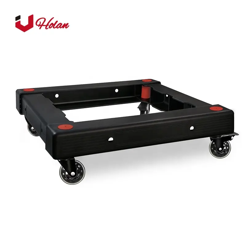 Uholan-Carro de plataforma desmontable con rueda silenciosa de PU, herramienta para mover fácilmente muebles pesados