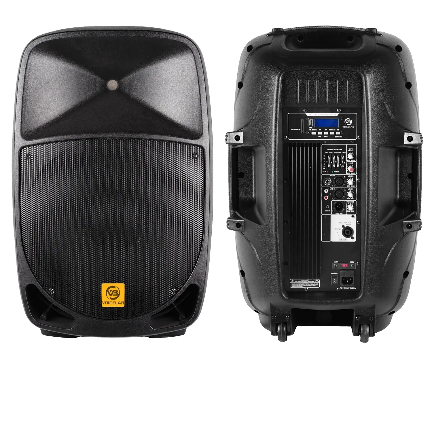 ELH15-BM120A-altavoz profesional de alta gama, dispositivo de audio de 15 pulgadas, para DJ
