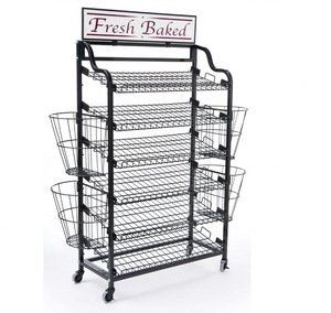 Số lượng lớn thực phẩm snack kệ có thể tháo rời hiển thị giá kẹo bánh mì Khoai Tây Chip hiển thị giá - Product Image 1